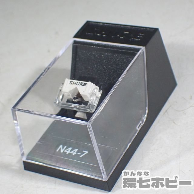 1RL39◆①未使用?SHURE シュアー カートリッジ N44-7 針先有 箱・ケース付き 動作未確認/ターンテーブル周辺機器 オーディオ機器 送:-/60