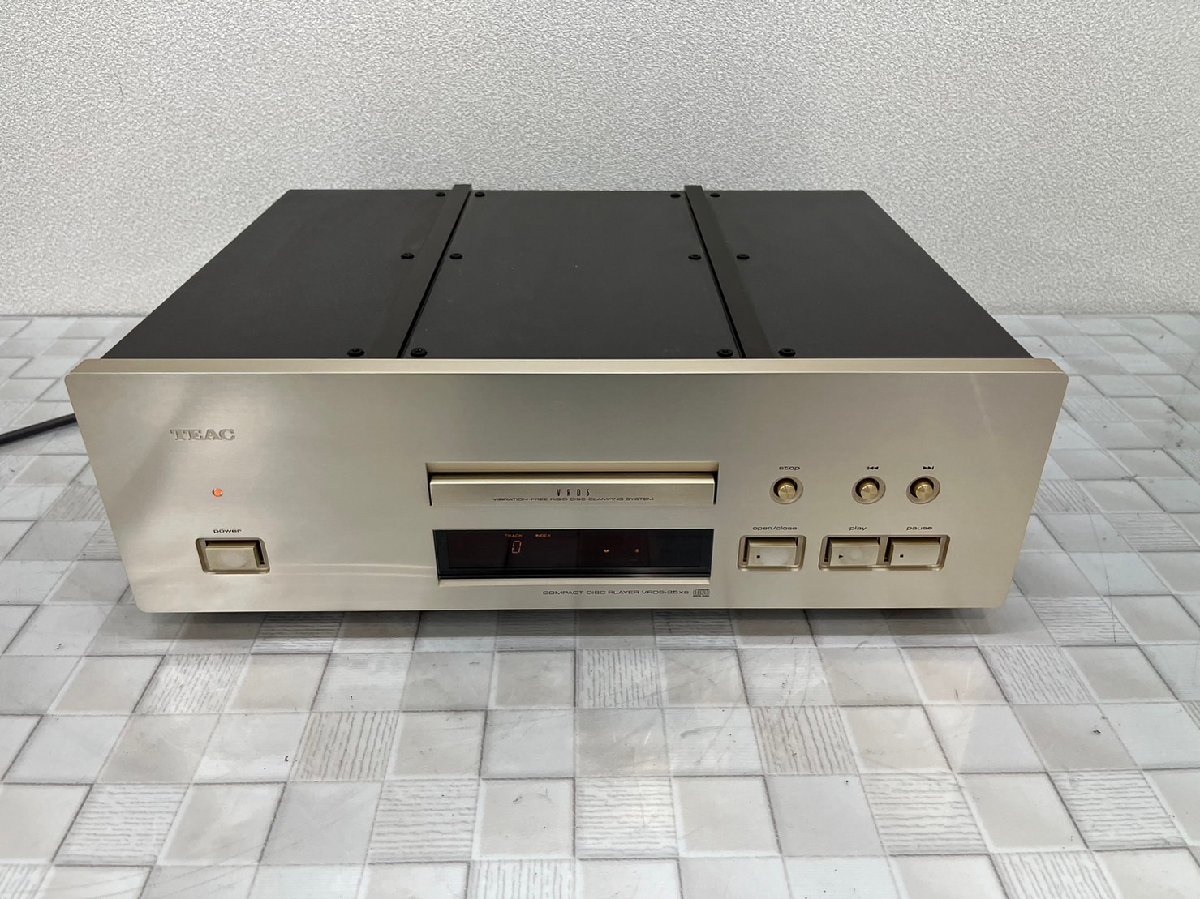 △5505 ジャンク品 オーディオ機器 CDデッキ TEAC VRDS-25XS