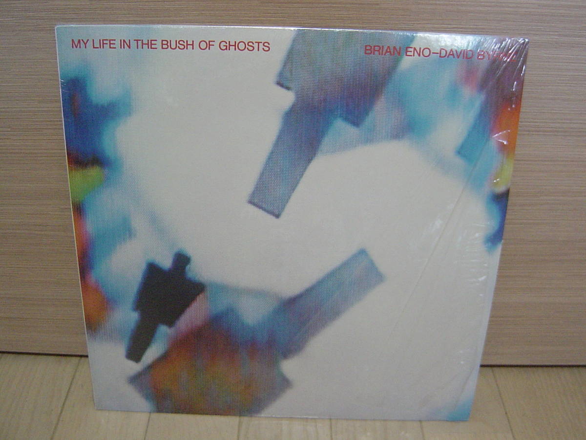 LP[NW] STERLING刻印 BRIAN ENO DAVID BYRNE MY LIFE IN THE BUSH OF GHOSTS ブライアン・イーノ デヴィッド・バーン