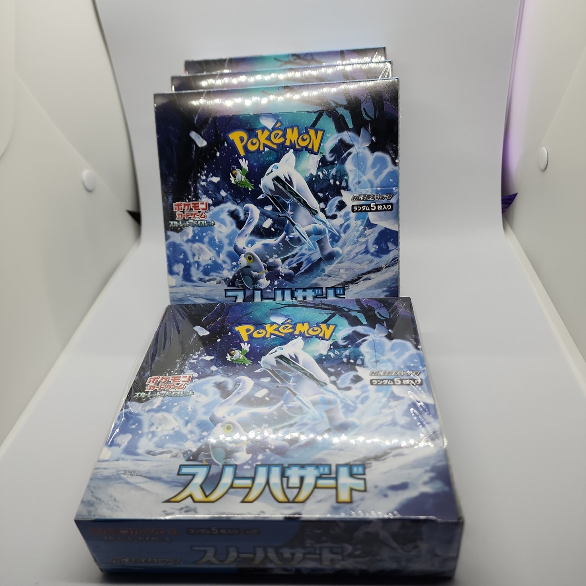 2025，正規品 シュリンク付き ポケモンカード 4BOX スノーハザード クレイバースト 拡張パック サン&ムーン BOX(パック、ボックス、特殊セット)｜売買されたオークション情報、yahooの商品情報をアーカ パック、ボックス、特殊セット