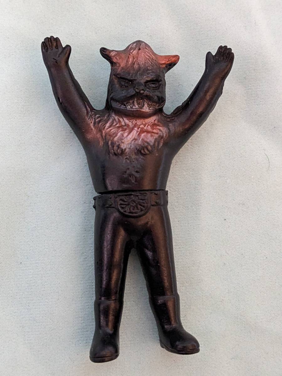 仮面ライダー 狼男 オオカミ男 ポピー ソフビフィギュア 当時物希少品