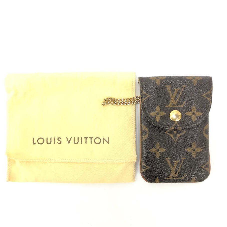 LOUIS VUITTON ルイヴィトン LV モノグラム 携帯ケース スマホケース エテュイ・テレフォンヌ MM M66546 ユニセックス 