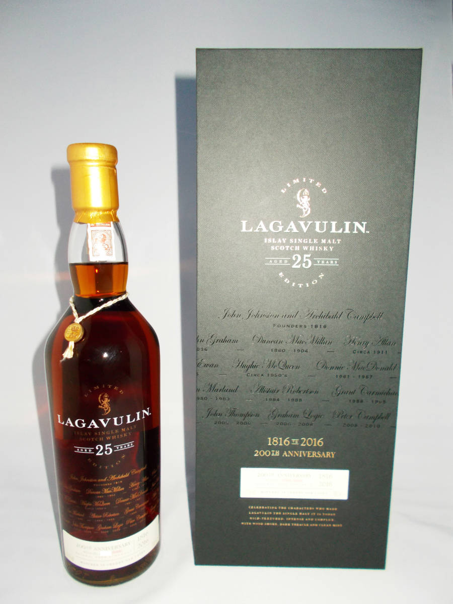 ラガヴーリン 25年 200th Anniversary 51.7% Lagavulin 0 200th Anniv