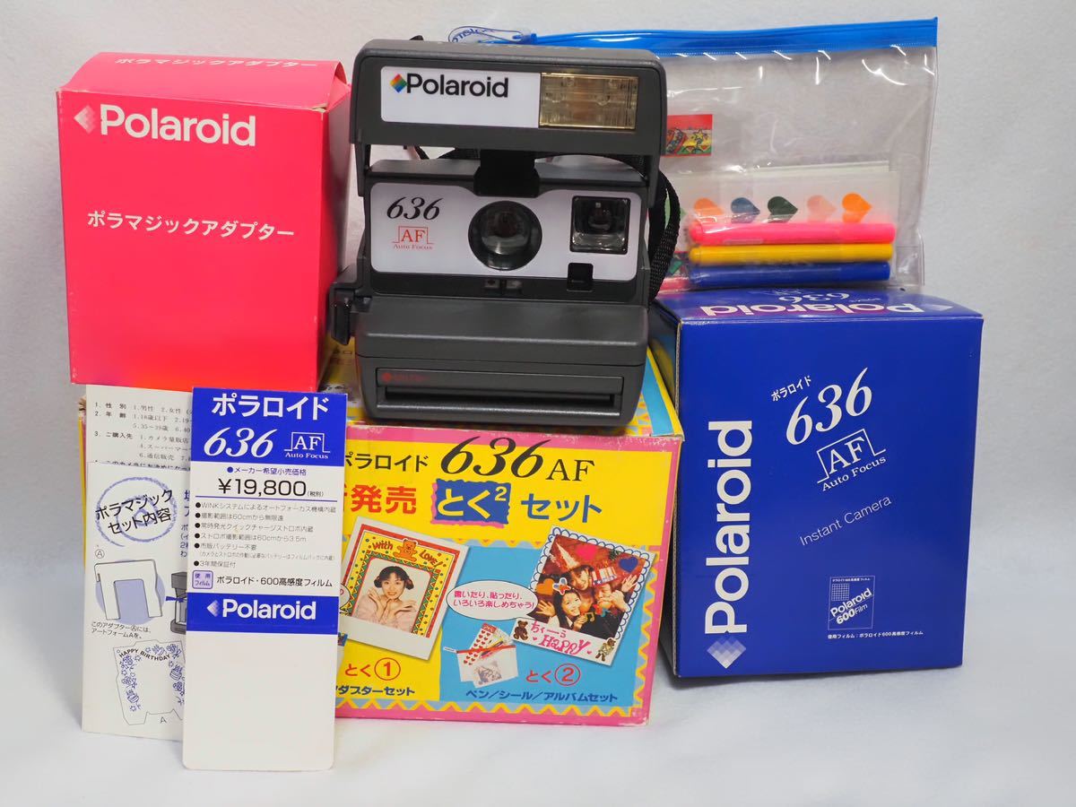0 Polaroid ポラロイド 1 Close-up クローズアップレンズ付 取説付き