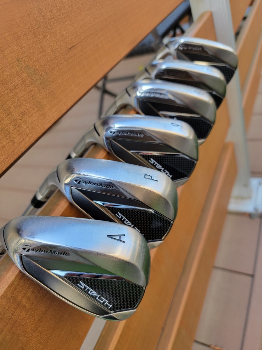 【レフティ】テーラーメイド ステルスアイアン 6i-AW 6本セット 左用