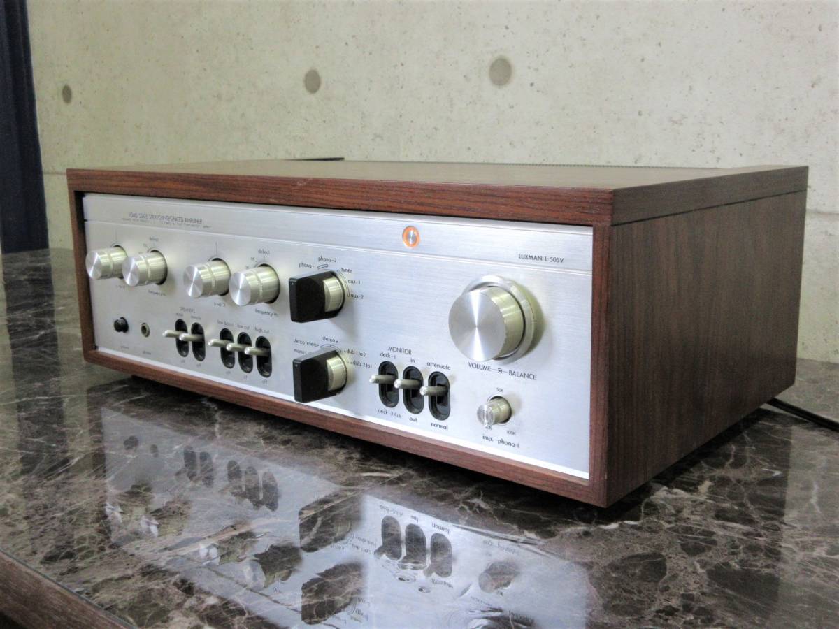 ジャンク品】LUXMAN プリメインアンプ L-505V ラックスマン 【公式通販】 ジャンク品】LUXMAN プリメインアンプ L-505V ラックスマン 【公式通販】