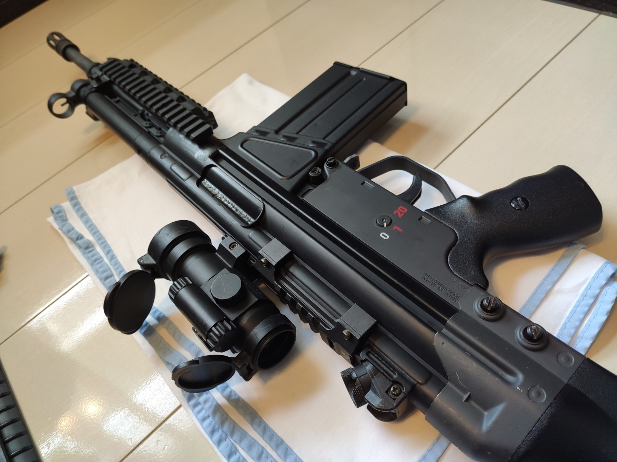 東京マルイ G3ショーティ MC51 動作快調 内・外部カスタム ドット