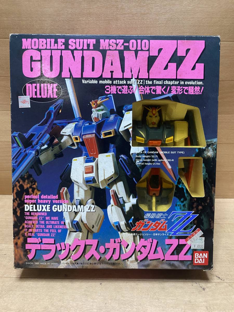 程度良 バンダイ 機動戦士 デラックス・ガンダムZZ | バンダイ 機動