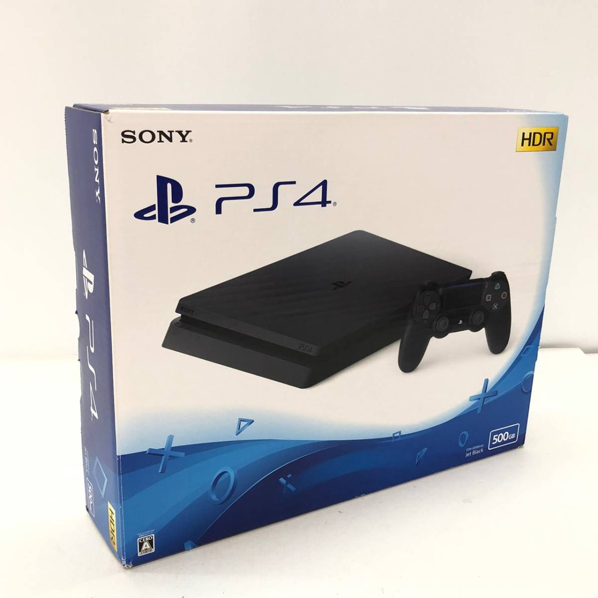 No.4799 ☆1円～ 【PS4】 PlayStation 4 ジェット・ブラック 500GB 