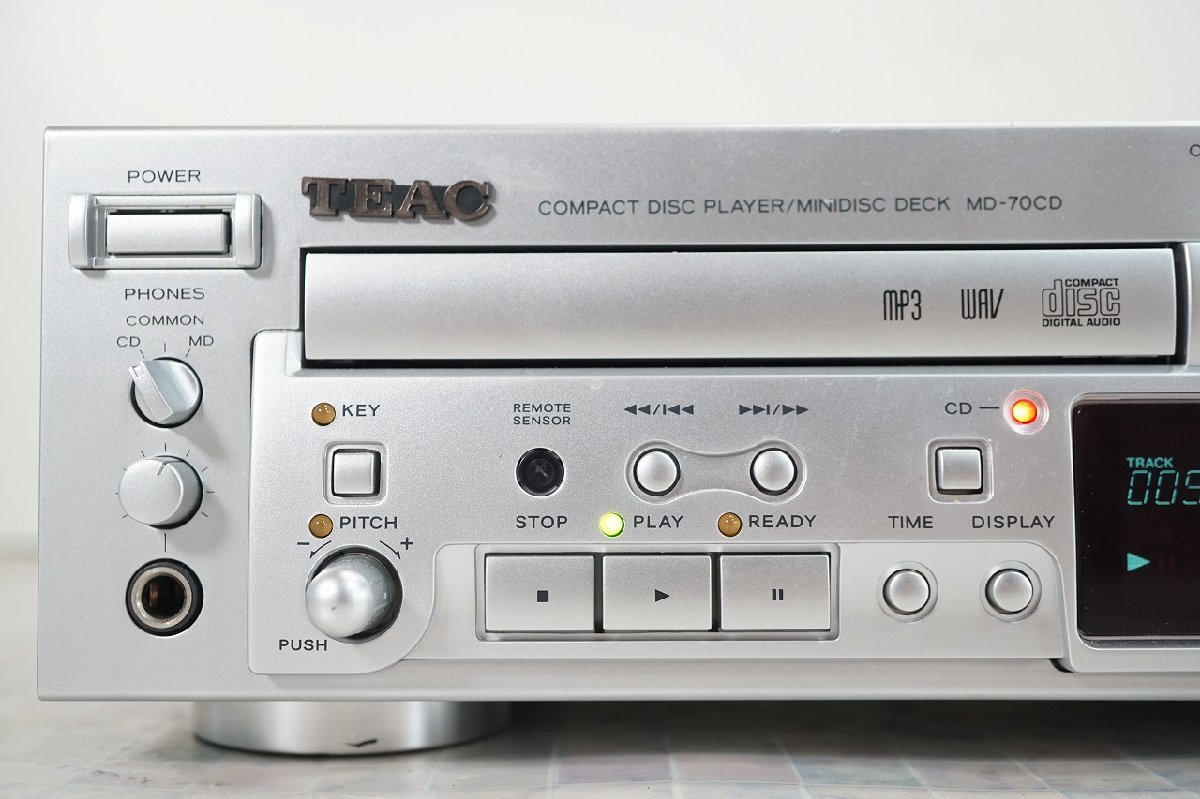 TEAC MD-70CD CDプレーヤー MDレコーダ－ ティアック 動作確認済