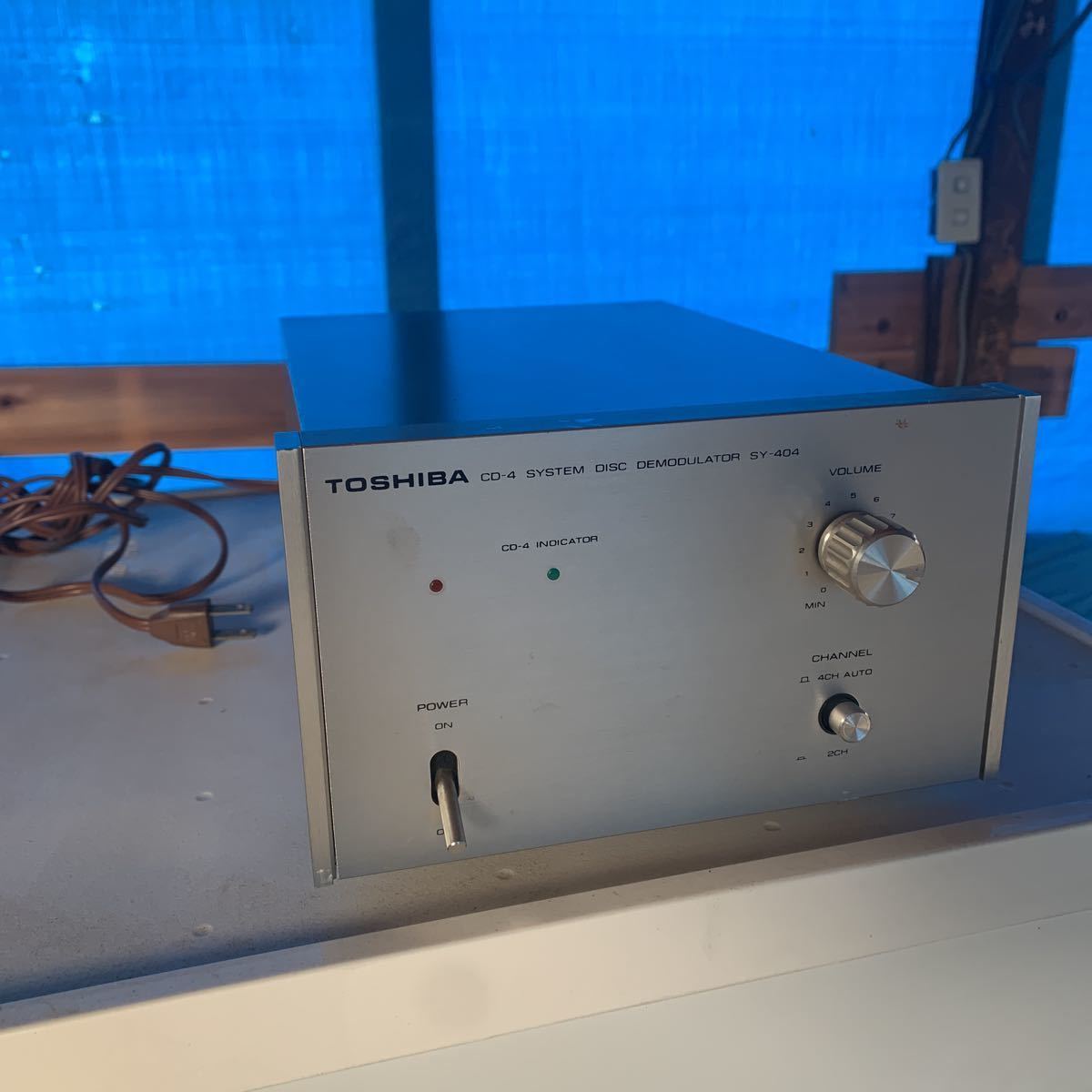 ☆1円スタート☆ TOSHIBA SY-404 東芝 ディモジュレーター　通電のみ確認 東芝 - Toshiba ti SY-404の仕様 の落札
