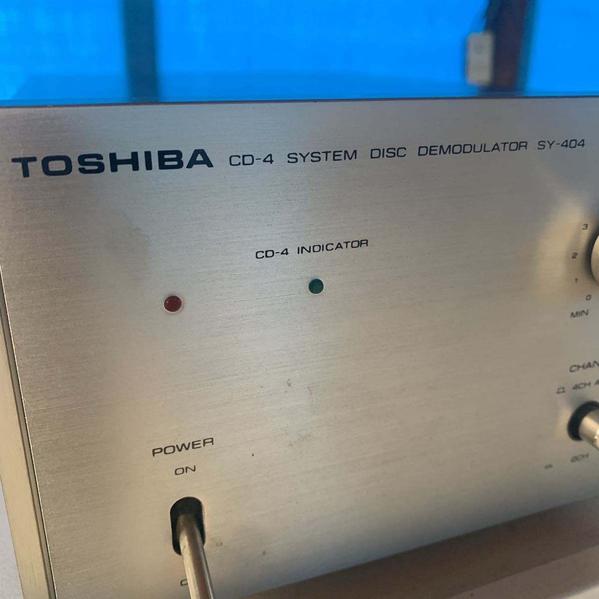 ☆1円スタート☆ TOSHIBA SY-404 東芝 ディモジュレーター　通電のみ確認 東芝 - Toshiba ti SY-404の仕様 の落札