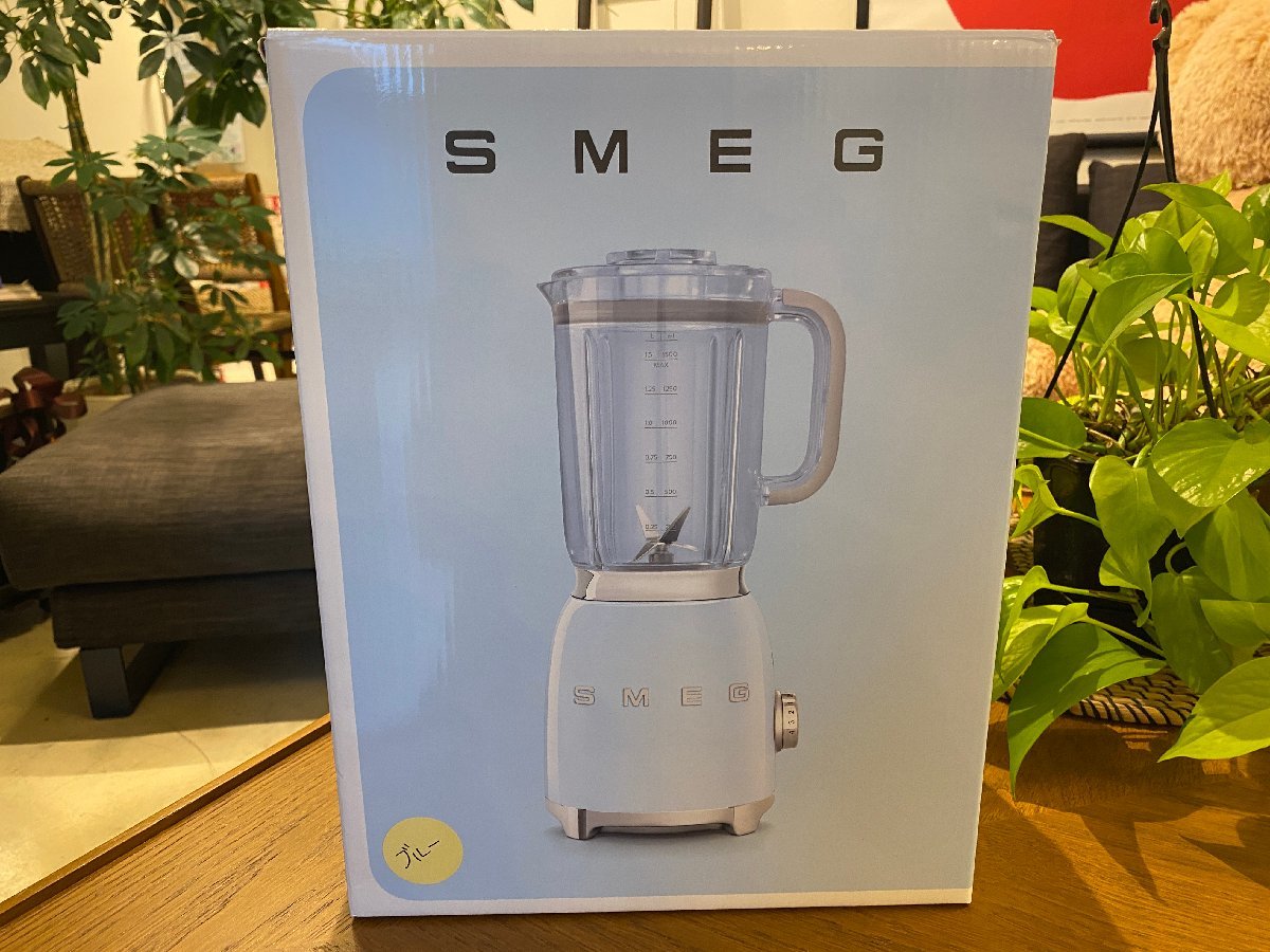 ブレンダー／ミキサー SMEG BLF01PBJP 年式不明 ブルー 中古美品③