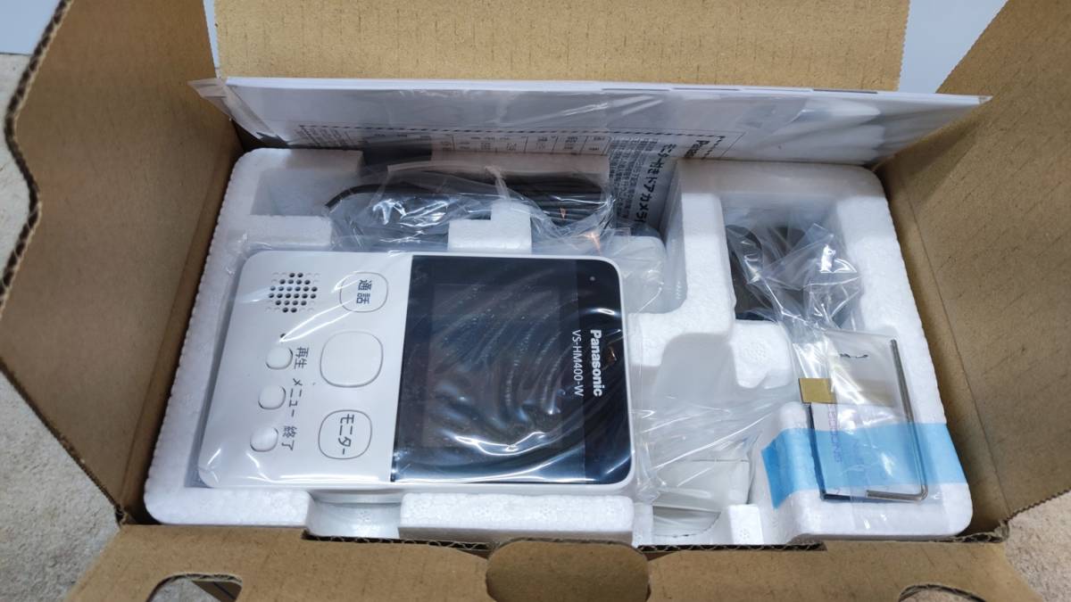 新品，2025 パナソニック VS-HC400-W ホームネットワークシステム モニター付きドアカメラ ホワイト VSHC400(本体)｜売買されたオークション情報、yahooの商品情報をアーカイブ公開 - オークファン インパクトレンチ
