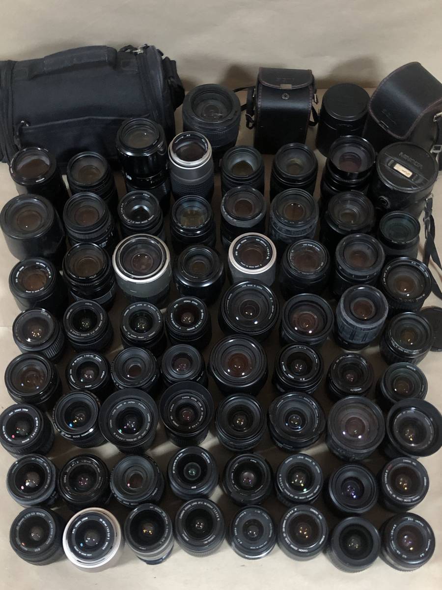 □カメラ、レンズまとめて Canon MINOLTA PENTAX OLYMPUS など Canon