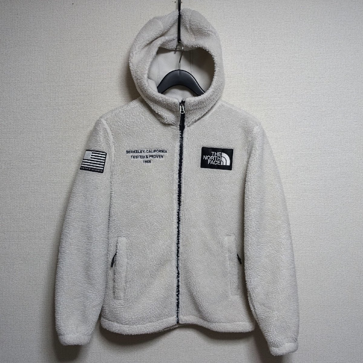 THE NORTH FACE ノースフェイス ボア ジャケット メンズ Mサイズ 正規品 ホワイト A3202