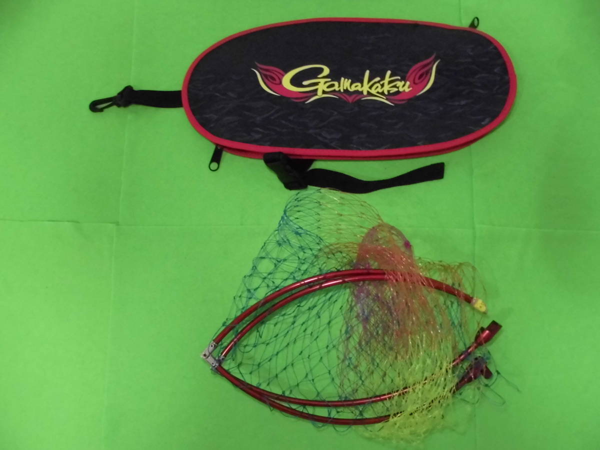 磯釣りに♪ がまかつ　タモ網ケース　（アルミたも網５０cm付）　送料全国５１０円♪まとめ買い同梱もOK!