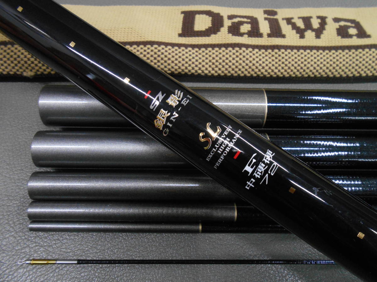 送料込み】 Daiwa 鮎竿 SZ銀影SL F中硬硬72 【公式通販】