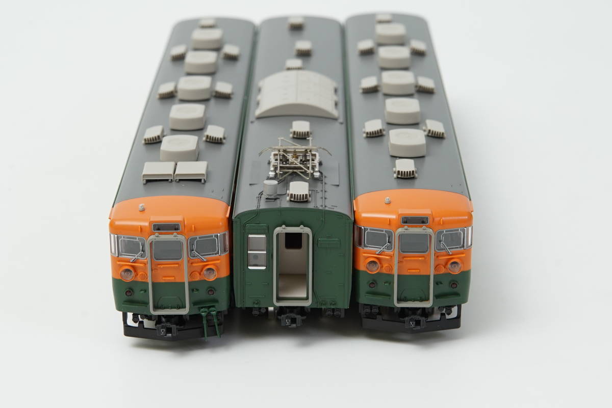 3-506 KATO HOゲージ 165系急行形電車3両増結セット (カトー) 165系