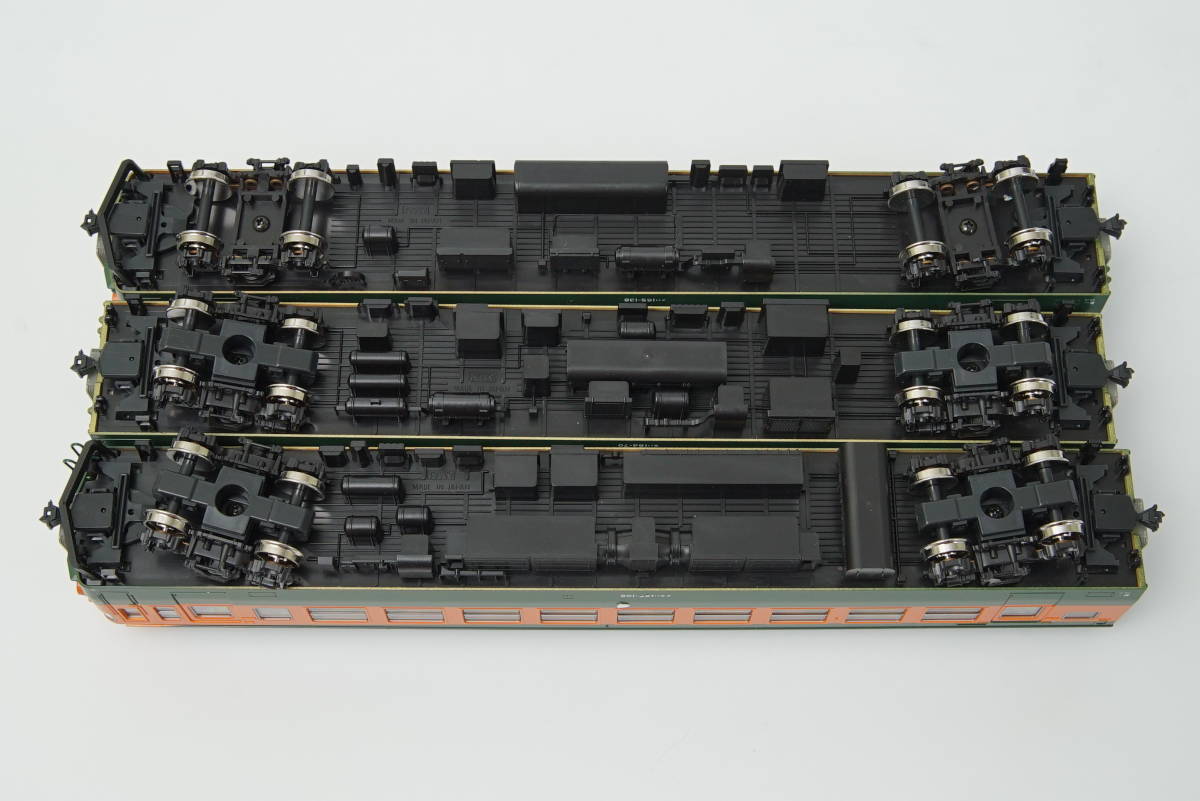 3-506 KATO HOゲージ 165系急行形電車3両増結セット (カトー) 165系