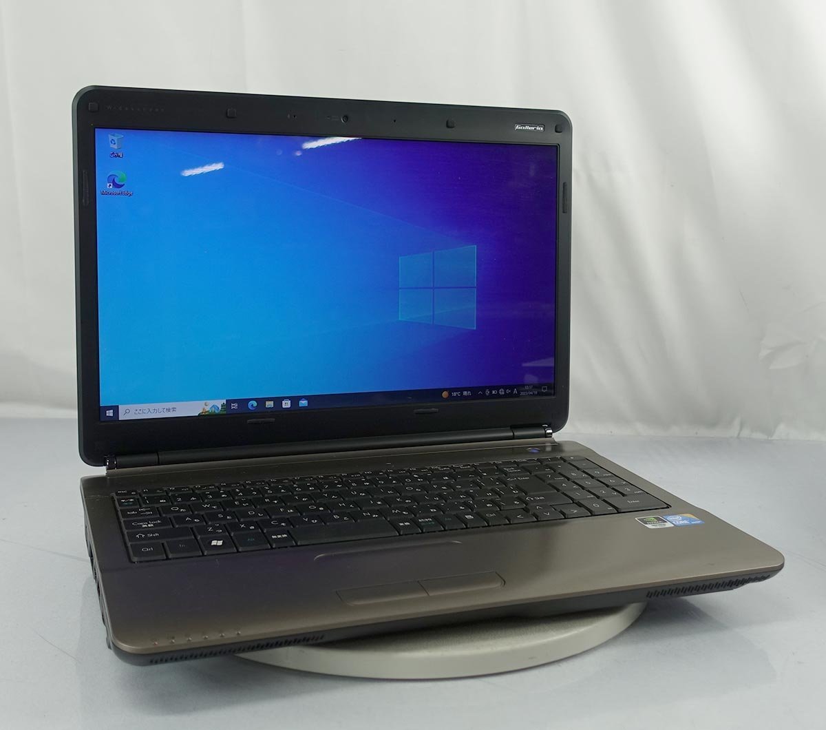 AC付 SSD240GB 15.6 ドスパラ GALLERIA GT-B/Core i7 620M/メモリ8GB 