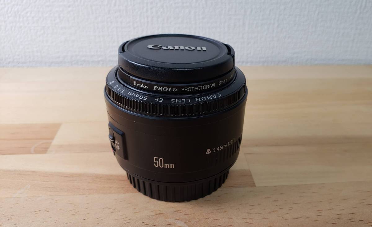 キャノン Canon EF 50mm CANON キヤノン EF 50mm F1.8 II ① おまけ