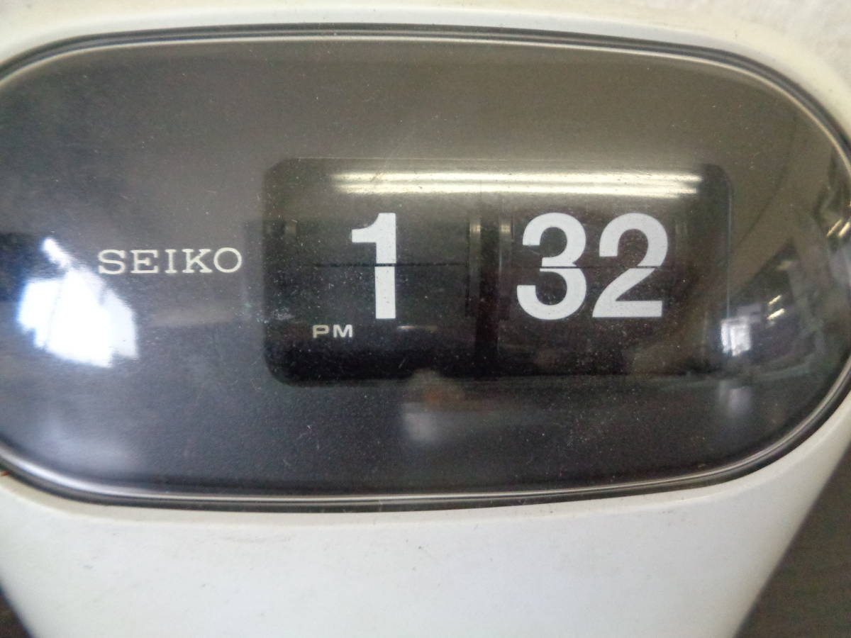 【動作品】セイコー パタパタ時計 SEIKO　SD 501 SEIKO セイコー DIGITAL CLOCK SD 501 デジタル時計 パタパタ時計 記名