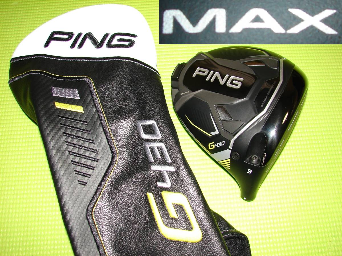♪1円祭♪出ました人気の9.0ロフト!最新G430MAX!日本仕様!超美品ヘッド&カバー!!