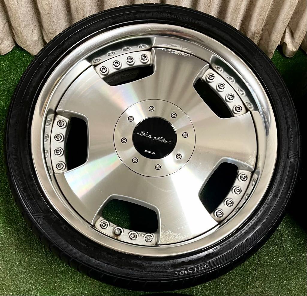 WORK EUROLINE ユーロライン 17インチ 17x7.0JJ+26 マルチ4穴5穴 