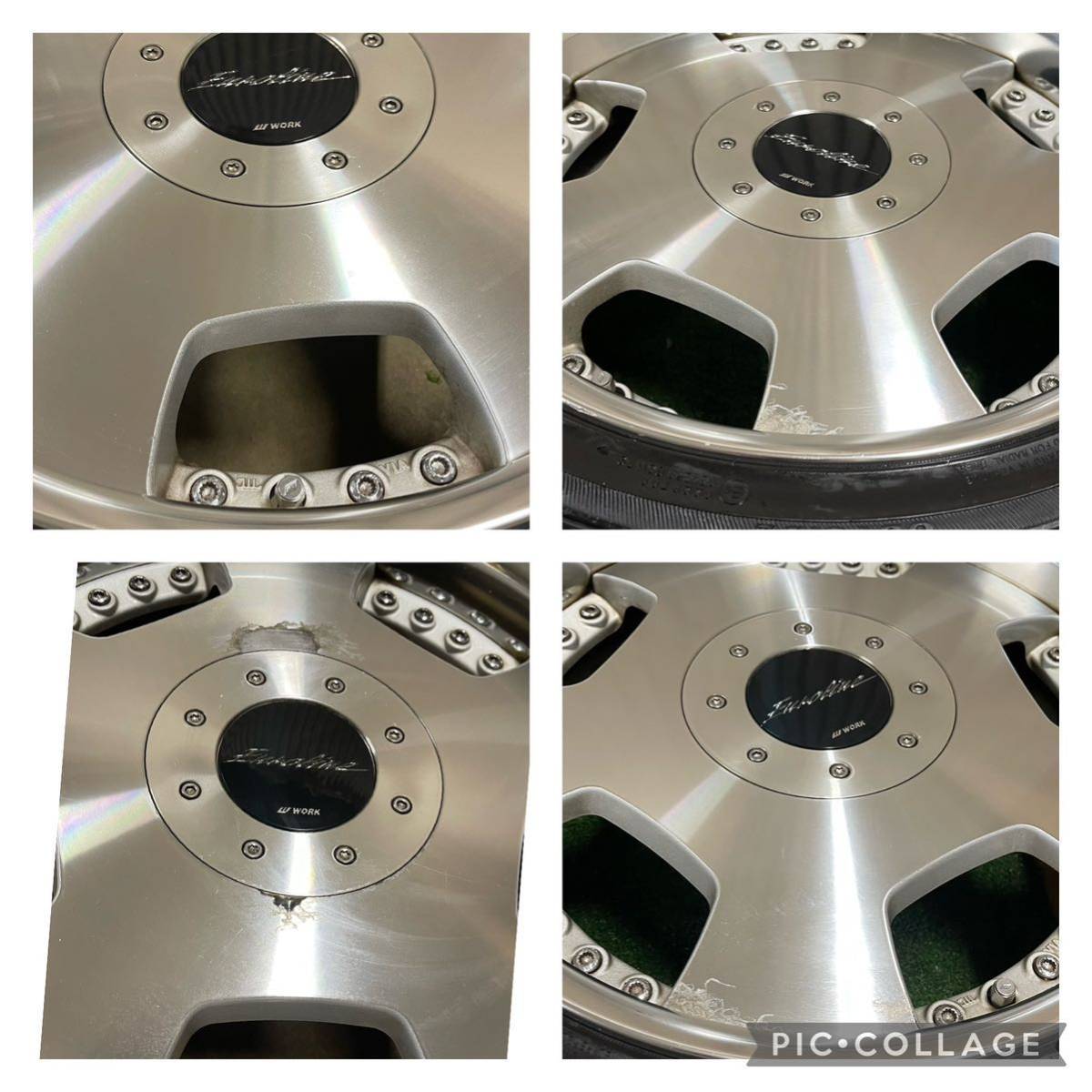 WORK EUROLINE ユーロライン 17インチ 17x7.0JJ+26 マルチ4穴5穴 