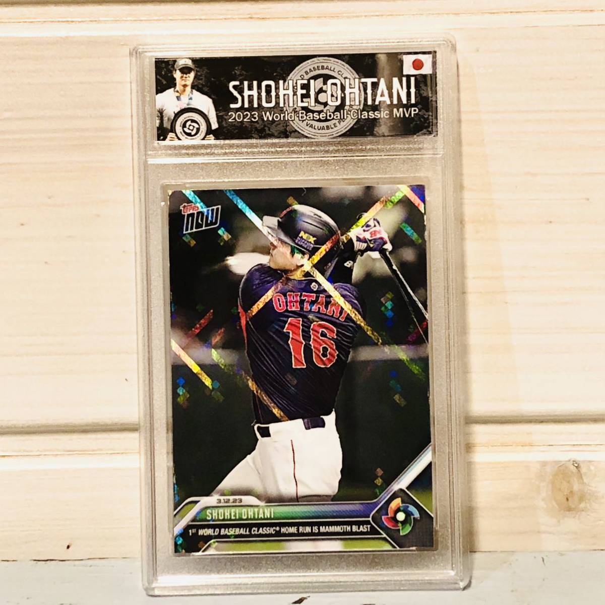 WBC 0 大谷翔平 侍JAPAN : カード アート topps - 約4.6億円の大谷翔平