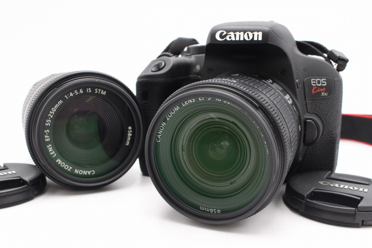 Canon EOS Kiss X9i 18-55 4-5.6 レンズキット キヤノン 一眼レフ カメラ 写真 中古 Y9261938 キヤノン デジタル一眼