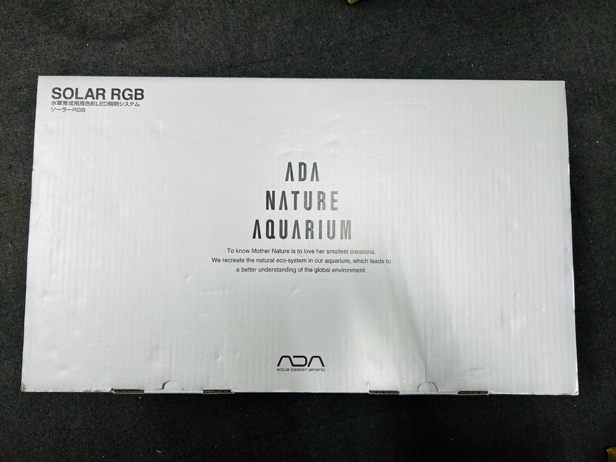 C-56376R ADA NATURE AQUARIUM SOLAR RGB 水草育成用高色彩LED照明システム ソーラーRGB アクアデザインアマノ 未使用品