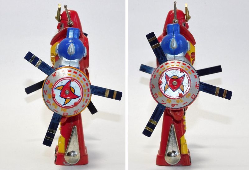 ブルマアク メカンダーロボ レトロ レアビ ンテージ 17cm ブルマァク