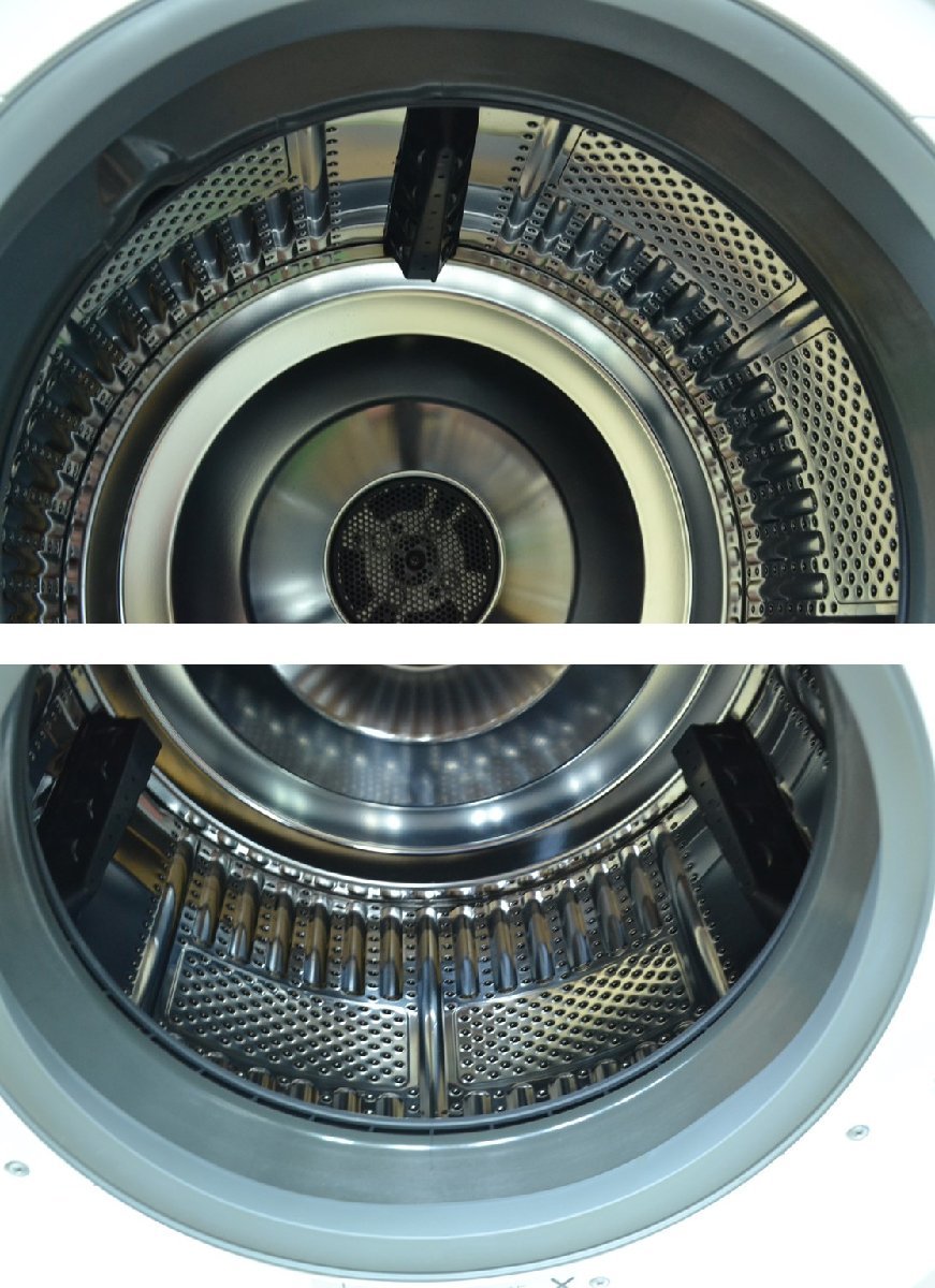 H323■SHARP シャープ■ドラム式洗濯乾燥機■ES-H10C-WR■10.0kg/6.0kg■2019年 シャープ ドラム式洗濯乾燥機 H323■SHARP 右開き ES-H10G-WR シャープ洗濯乾燥機ドラムes-h10（カラーホワイト）の通販