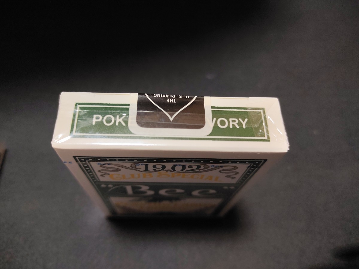 Erdnase Bee Red Acorn Back エイコーンバック赤 Erdnase 1902 Bee Playing Cards - Green Acorn Back - Limited