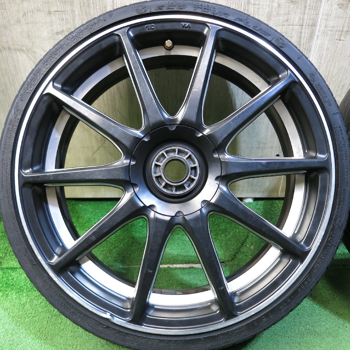 4本価格☆FABULOUS PANDEMIC LW-10 MONO BLOCK 165/40R17 インター