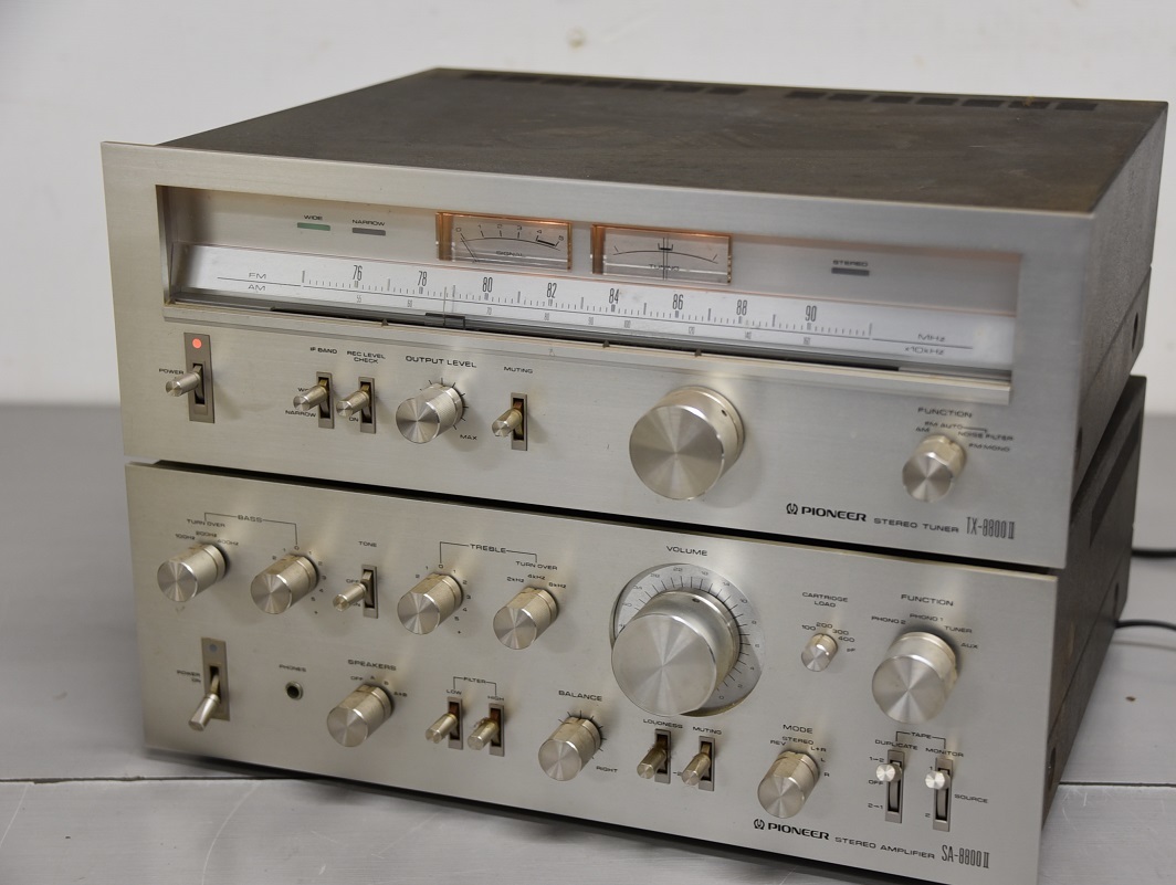 KY4-70 ジャンク PIONEER プリメインアンプ SA-8800Ⅱ チューナー TX