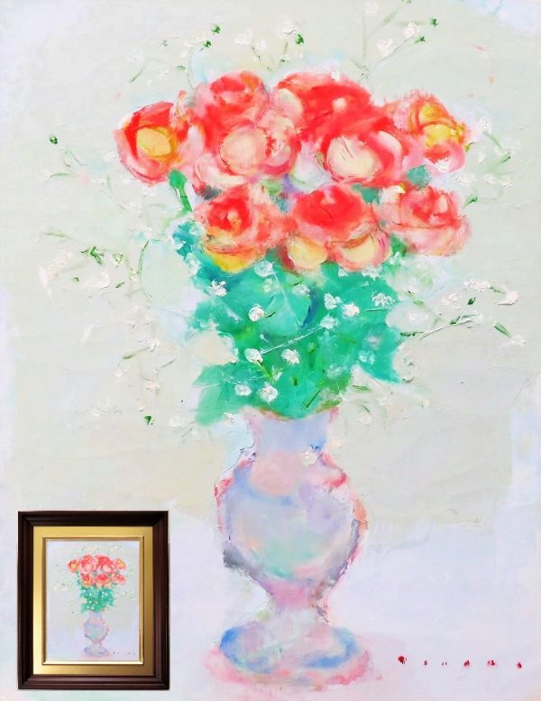 人物画 裸婦と花瓶 油彩画 公式オンラインショップ