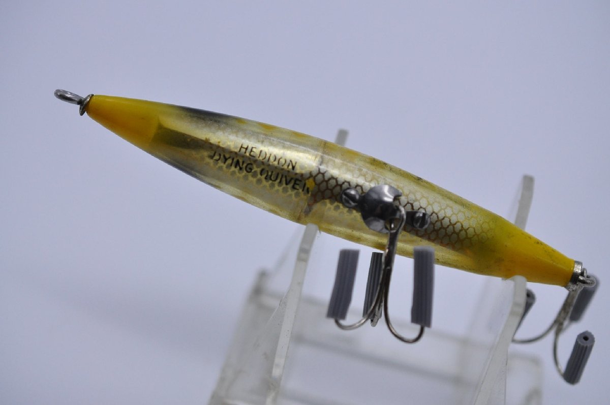 オールドヘドン　ダイイングクイーバー　イエローアイ　胴割れ　HEDDON ルアー ダイイング オールドヘドン HEDDON ダイイングクイーバー Quiver Dying