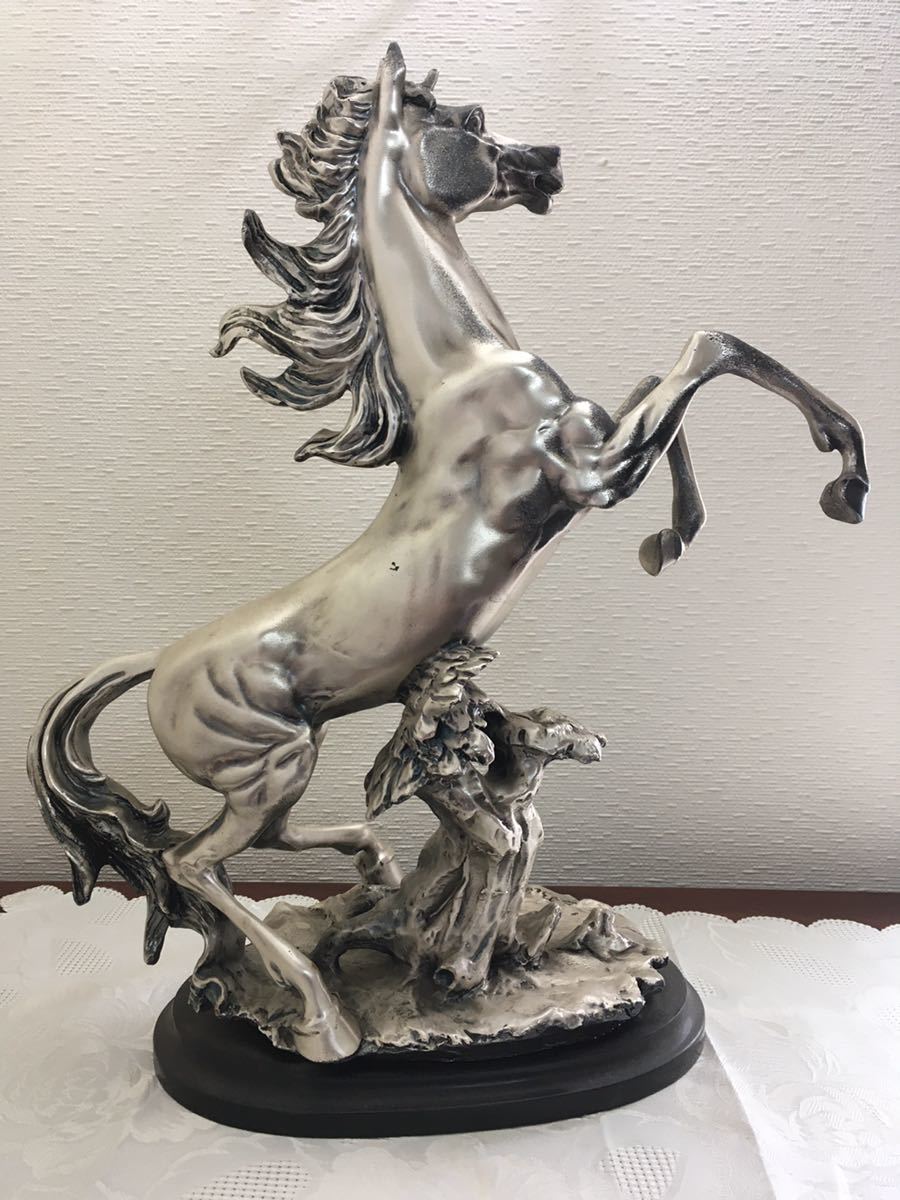 Brunel preziosi d'autore 銀製 馬置物 made in Italy シルバー置物 高