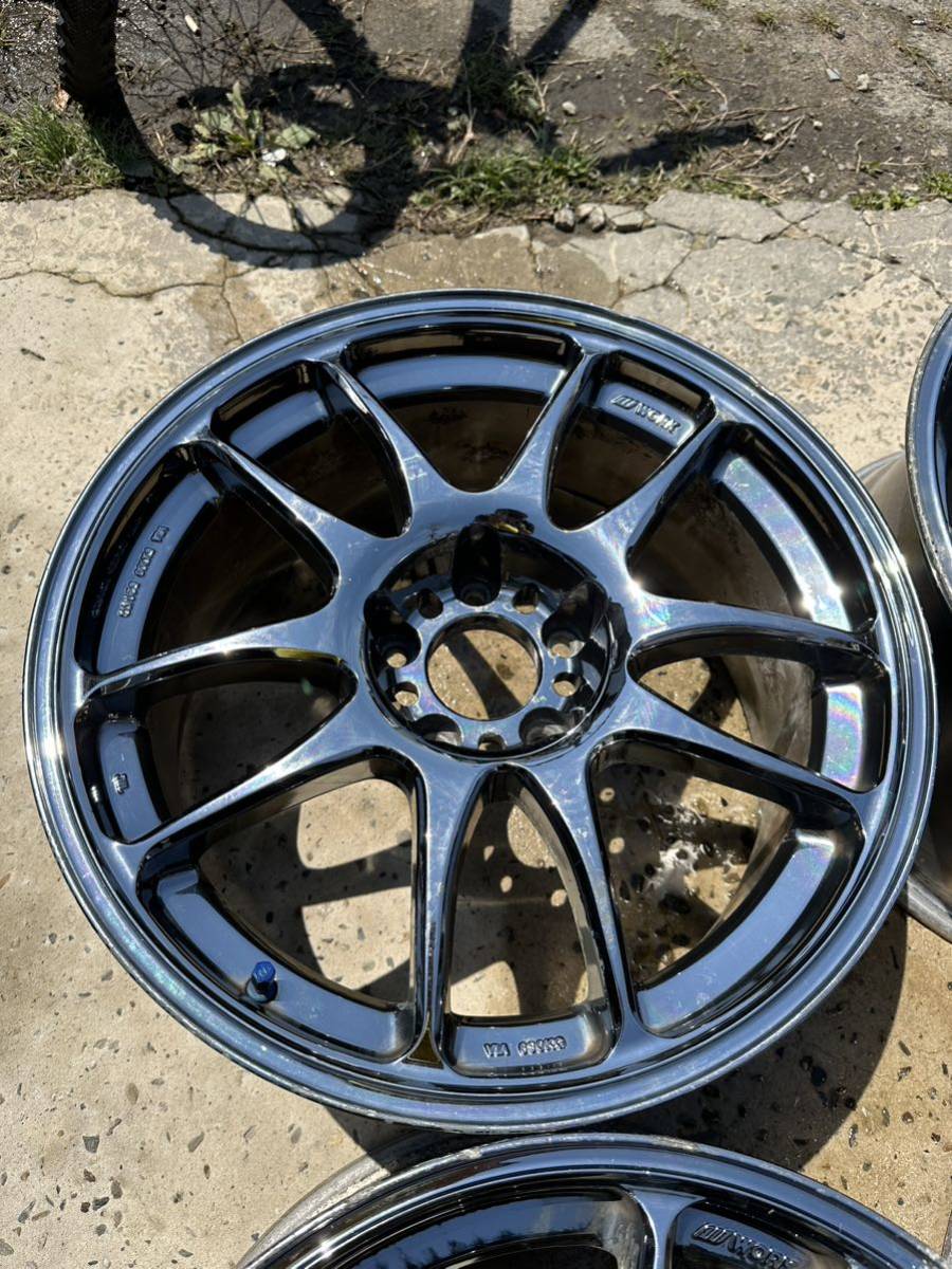 WORK EMOTION CR KAI KAI/N 18インチ 8.5J+30 9.5J+30 4本セット
