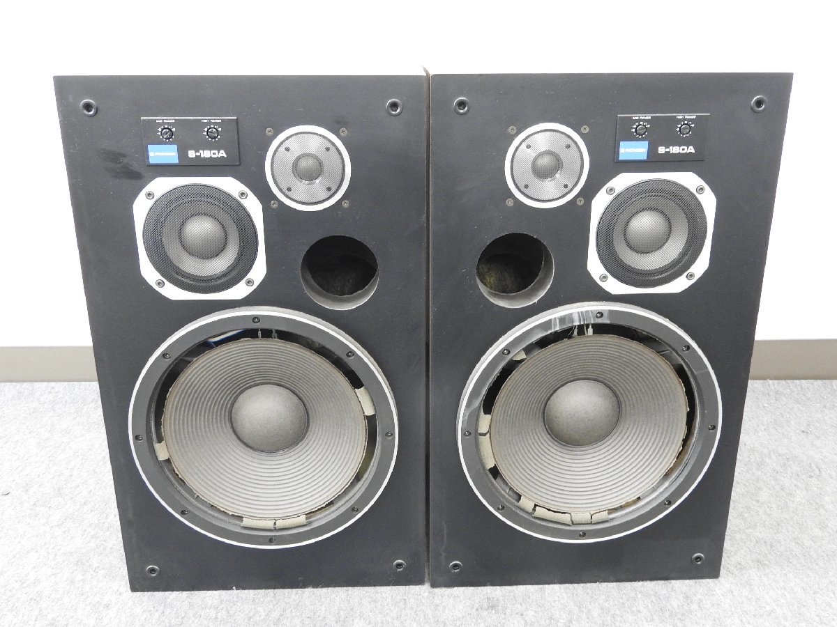 ☆ PIONEER パイオニア S-180A スピーカー ペア ☆中古☆ パイオニア S