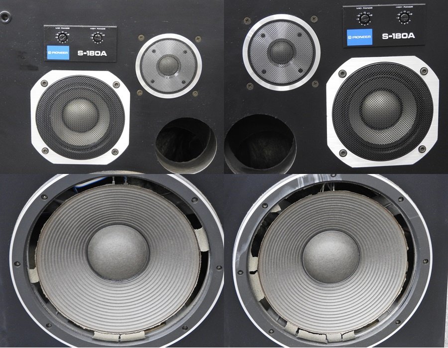☆ PIONEER パイオニア S-180A スピーカー ペア ☆中古☆ パイオニア S