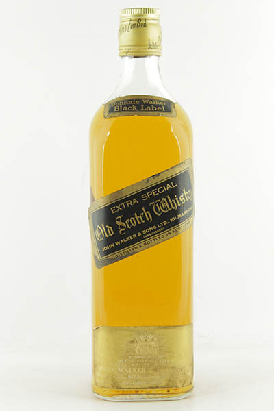 ★未開栓★Johnnie Walker ジョニーウォーカー 黒ラベル 特級△