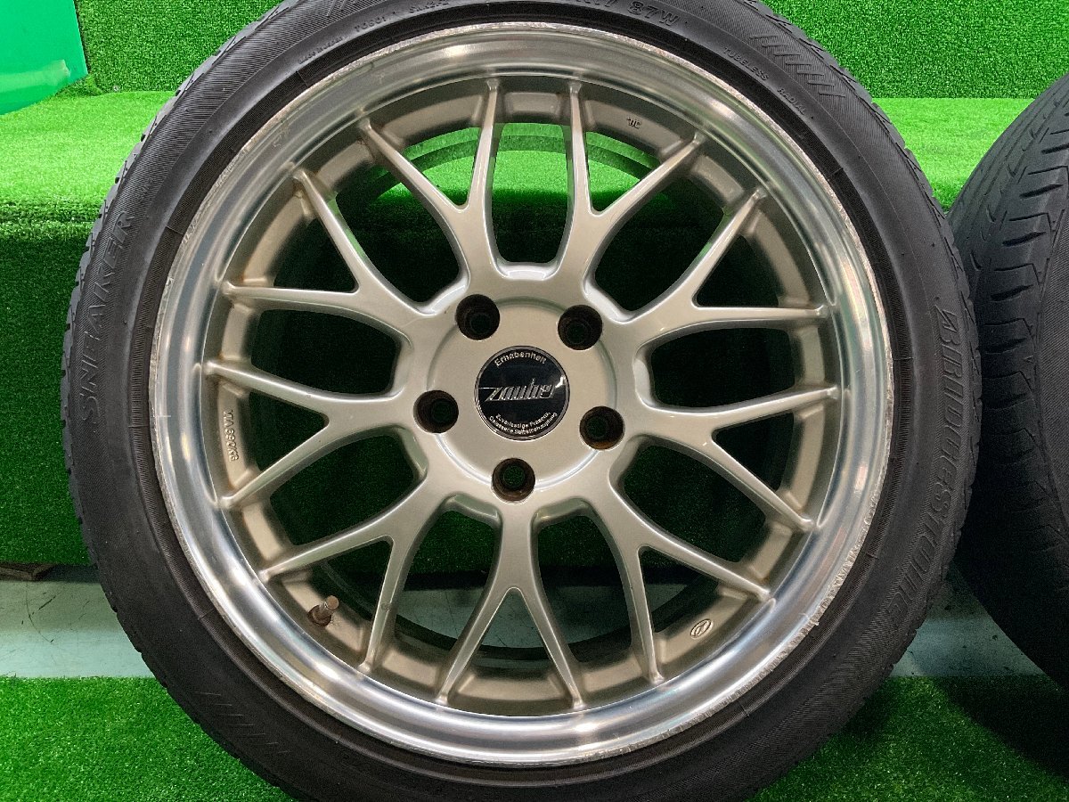 zauber ザウバー 17インチ アルミホイール メッシュ 7J + 45 PCD114.3 