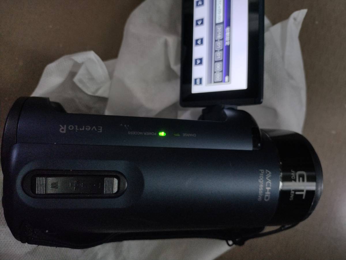 ビクター フルHD HDDビデオカメラ 3CCD GZ-HD7-S Victor GZ-HD7 ビデオ