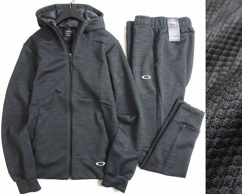 OAKLEY オークリー 定価1.7万 テクニカルフリース ジャケット ジョガーパンツ トレーニングウェア FOA402391/392 02E L▲043▼bus7393a