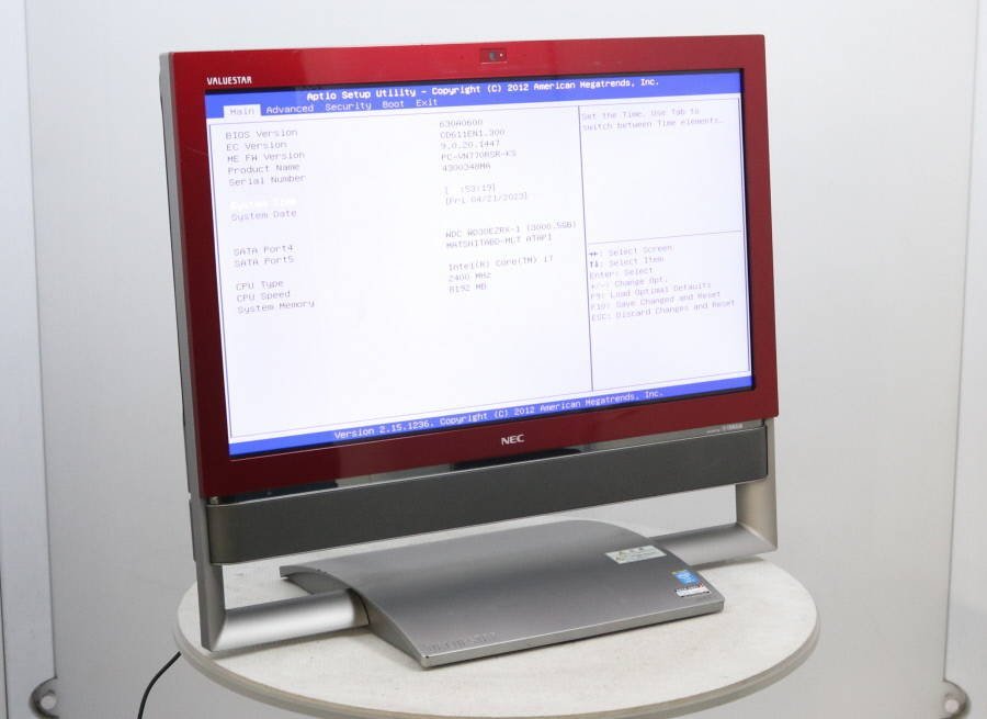 NEC VALUESTAR VN770RSB-E3 テレビ一体型PC TV付 NEC VALUESTAR