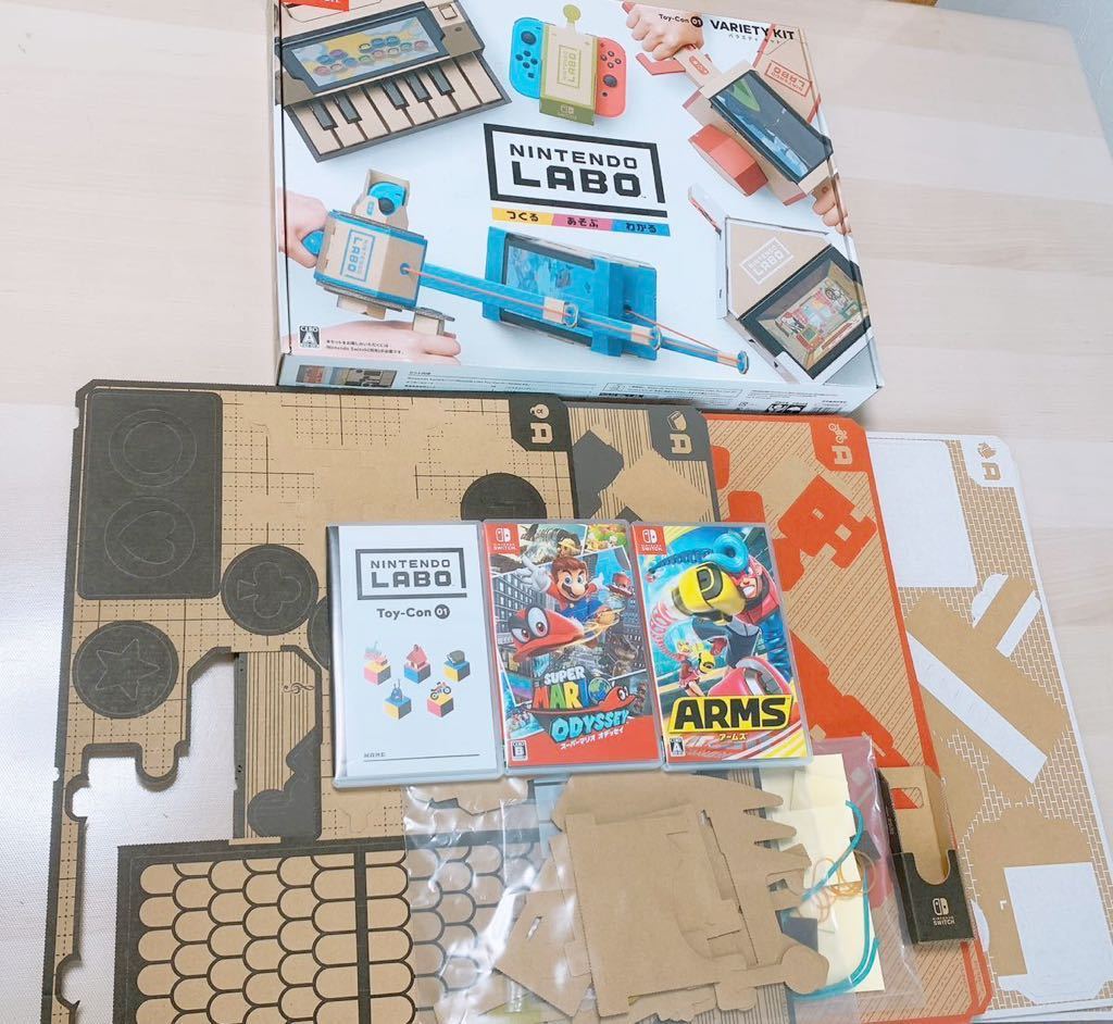 Nintendo マリオオデッセイ Switch ソフトまとめ売り カービィ 釣り